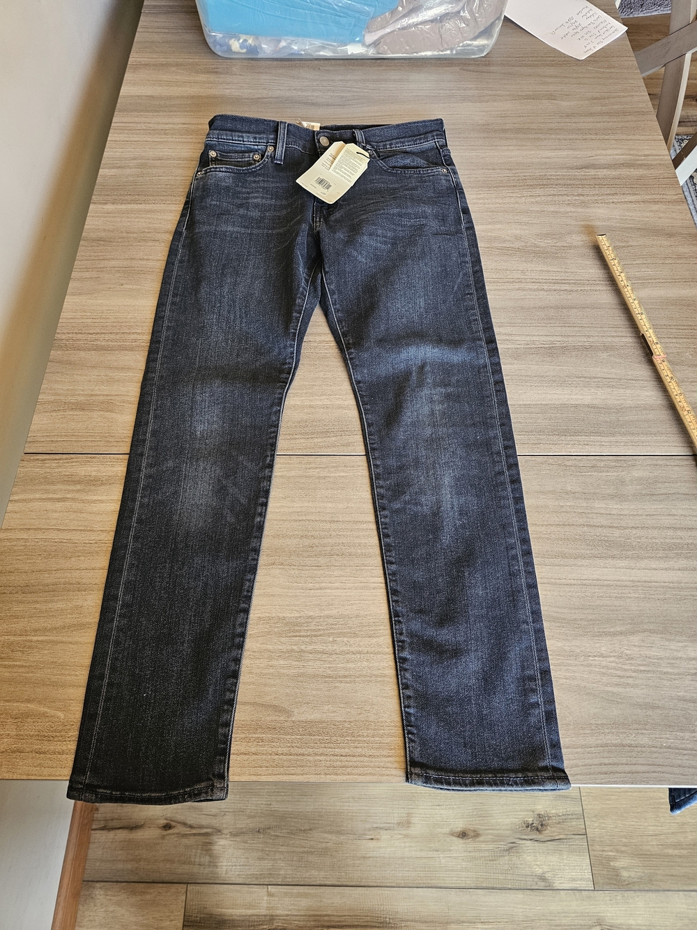 Levi's Dark Wash Premiun 512 Slim Taper Jeans 30/30